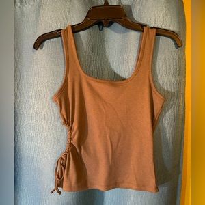 Future Collective Gray Crop Tanktop (Alani Noelle)